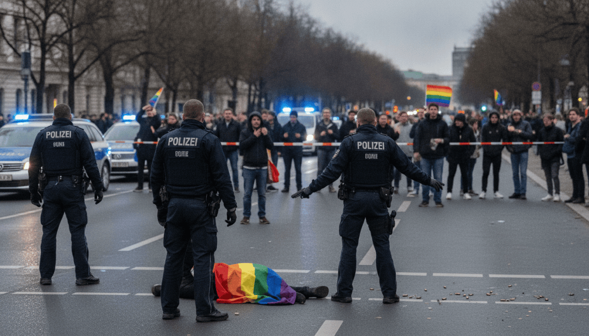 Berlin Christopher Street Day attack suspect shot dead by police