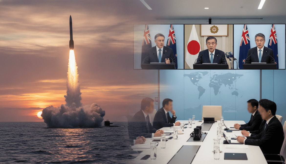 China submarine missile test sparks condemnation from Australia Japan and New Zealand