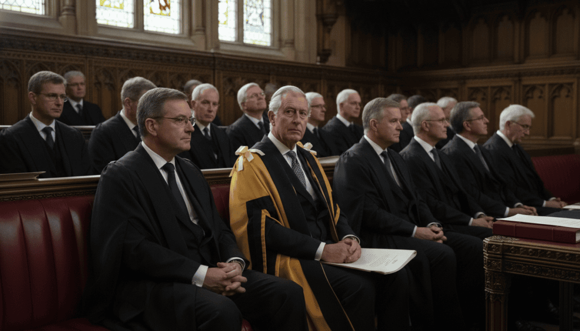 Duke of Wellington becomes Baron Wellington of Stratfield Saye, sits as crossbencher