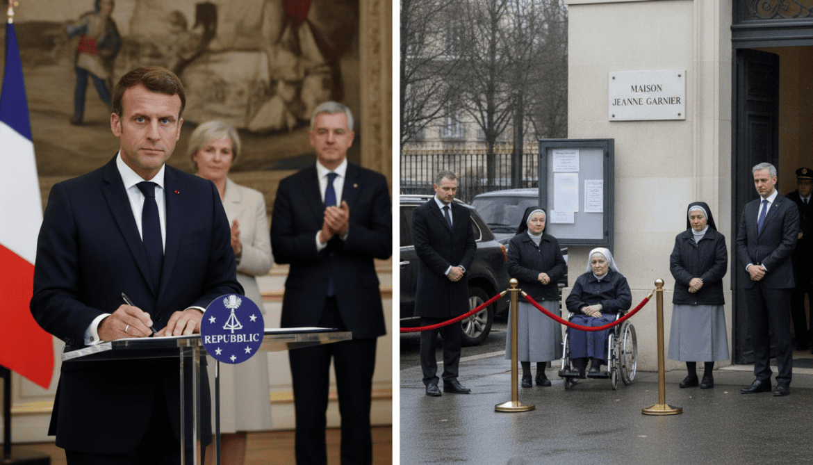 France approves active euthanasia law, Pope cancels Maison Jeanne Garnier visit