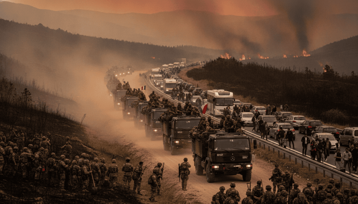 France deploys 500 more soldiers as wildfires force 200,000 evacuations