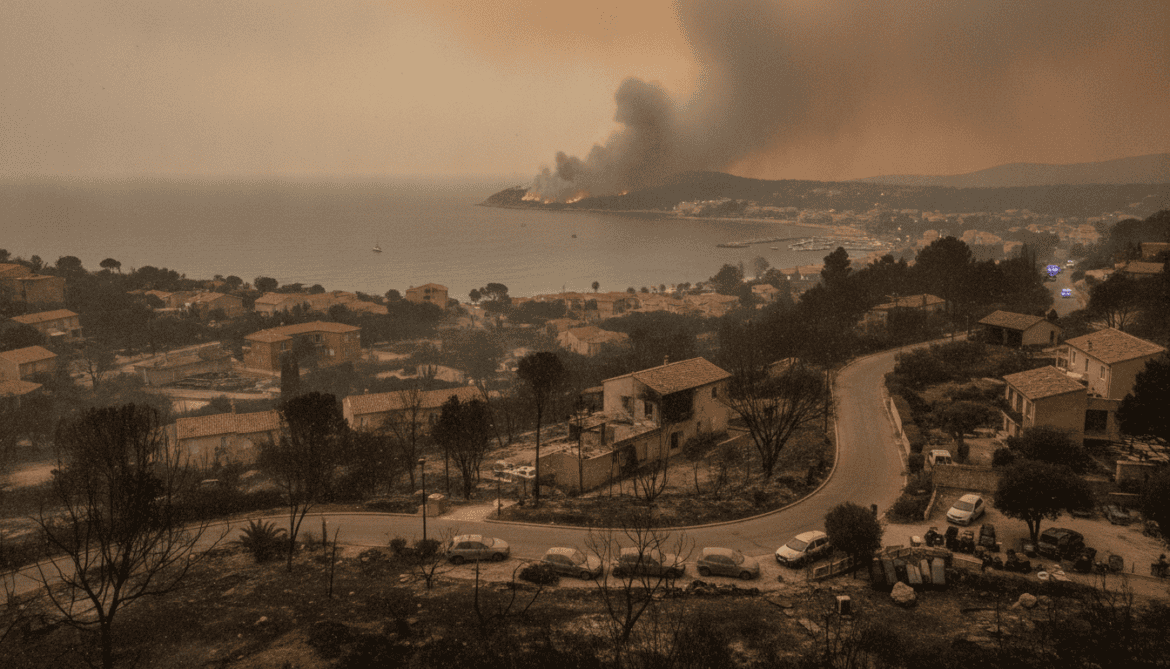 French wildfires reshape summer travel and coastal communities along the Mediterranean coast