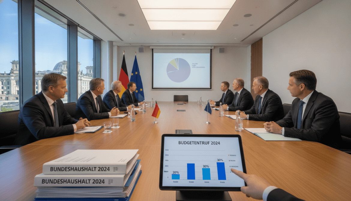 German Budget Draft Reveals €607 Billion Military Plan Allocating 30%