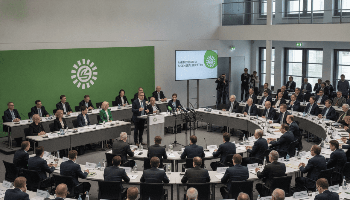 German Greens adopt sweeping party reforms and create general secretary role