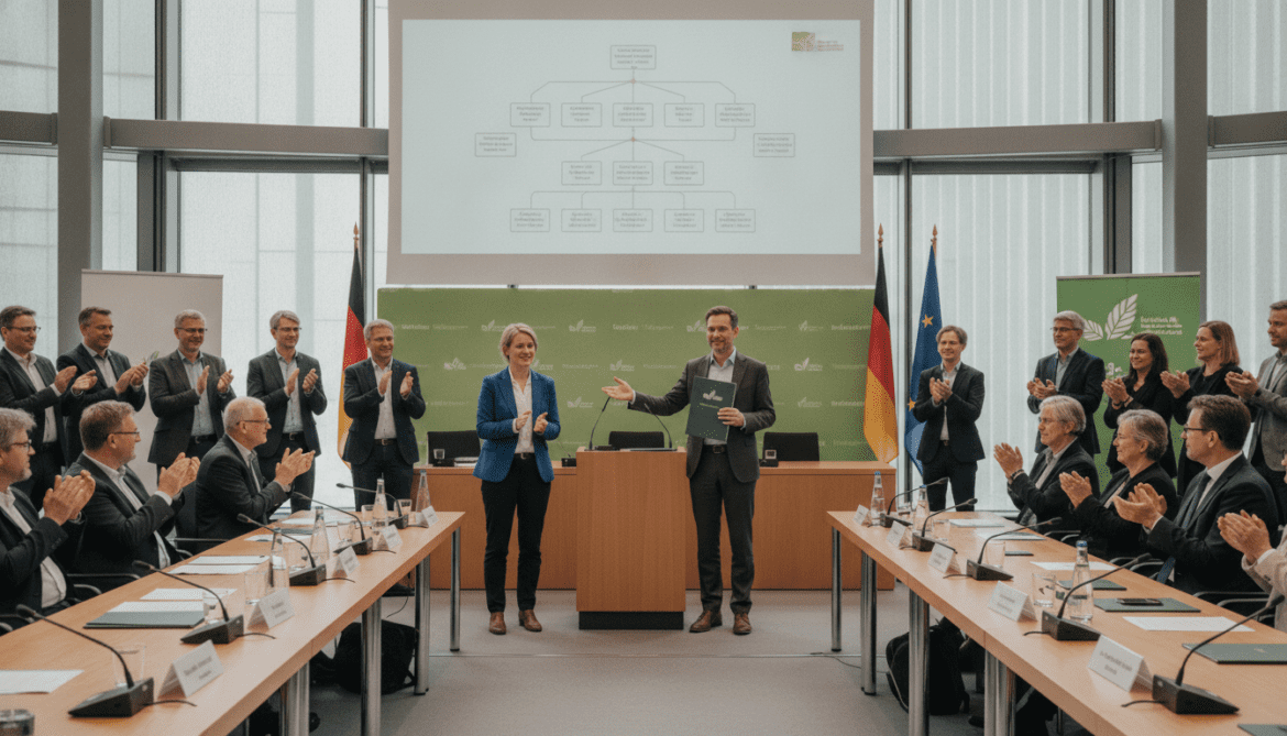 German Greens expand leadership powers in statute overhaul to streamline decisions