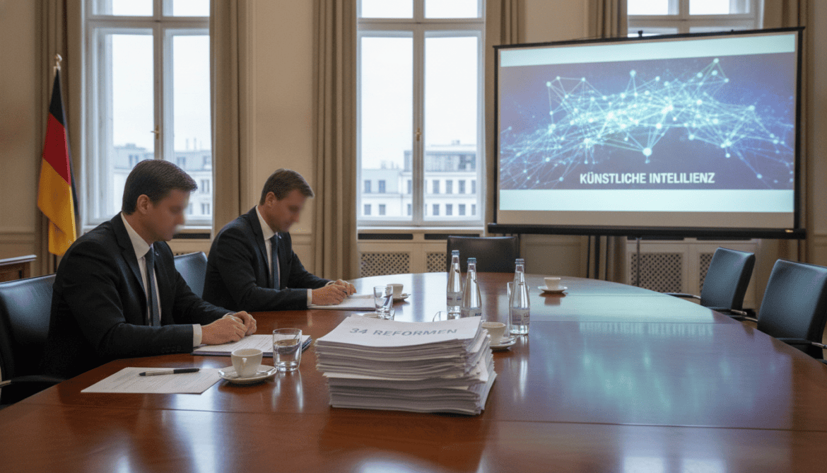 German coalition agrees 34 reforms but risks failing to confront AI