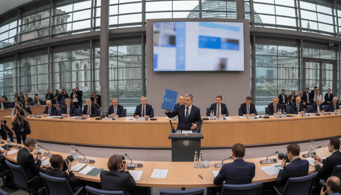 German government unveils sweeping reforms in 2027 federal budget