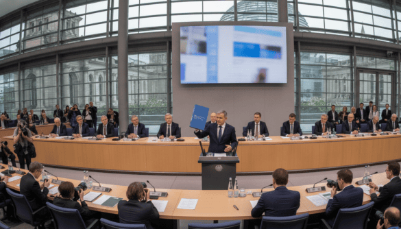 German government unveils sweeping reforms in 2027 federal budget