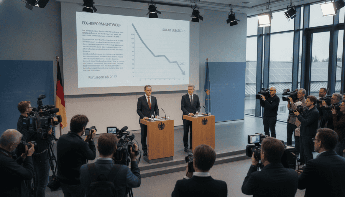 Germany reveals EEG draft cutting solar subsidies from 2027