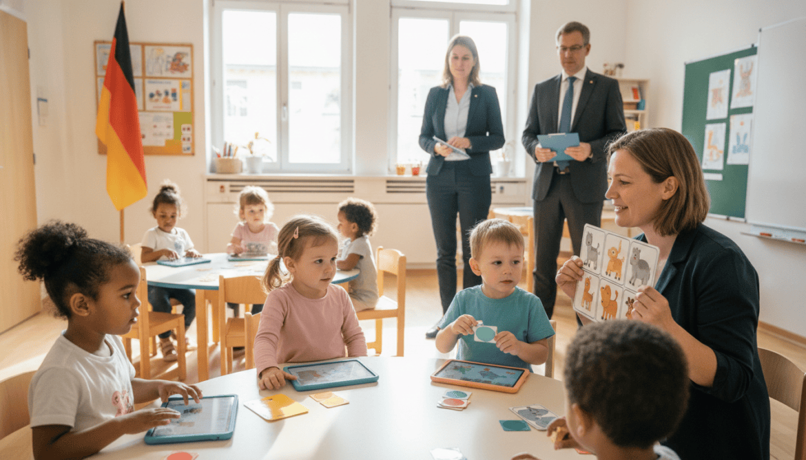 Germany's new Kita law introduces mandatory language tests for four-year-olds