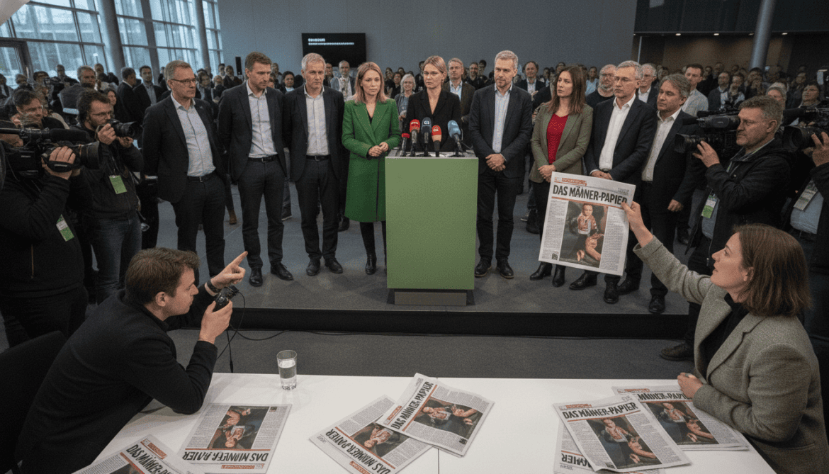 Green Party faces backlash after men's paper ignites debate over masculinity