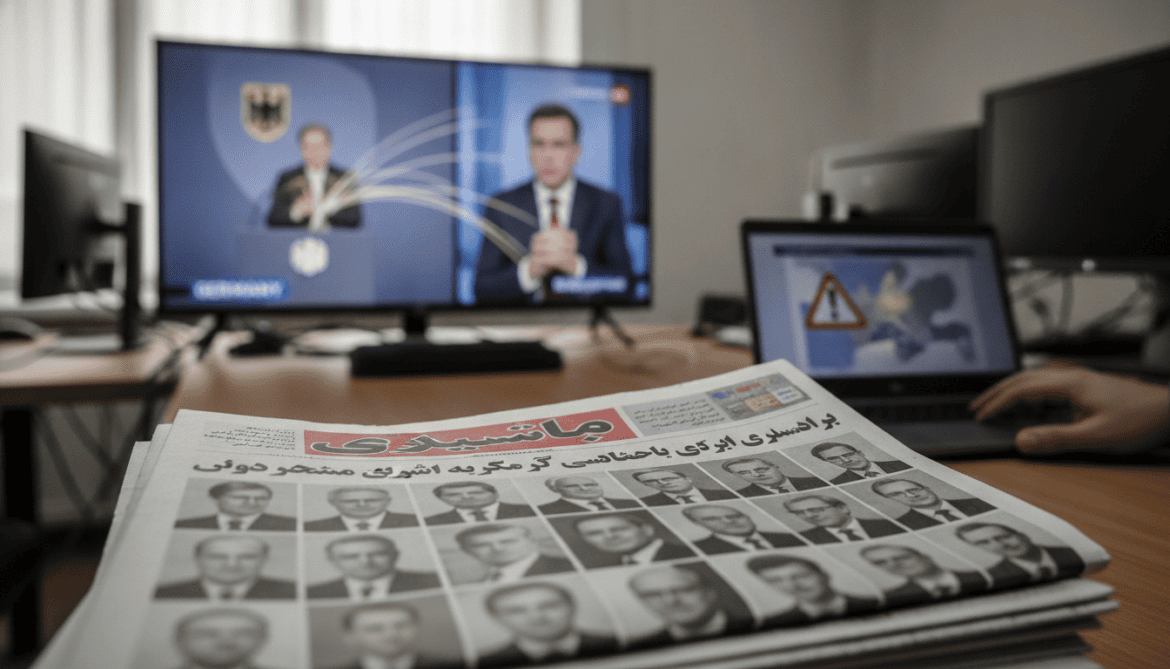 Hamshahri publishes list naming Merz and Western leaders as Germany warns