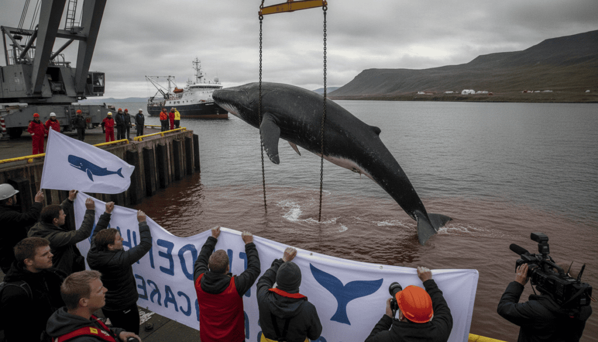 Iceland authorizes hunting of 150 fin whales, igniting international backlash