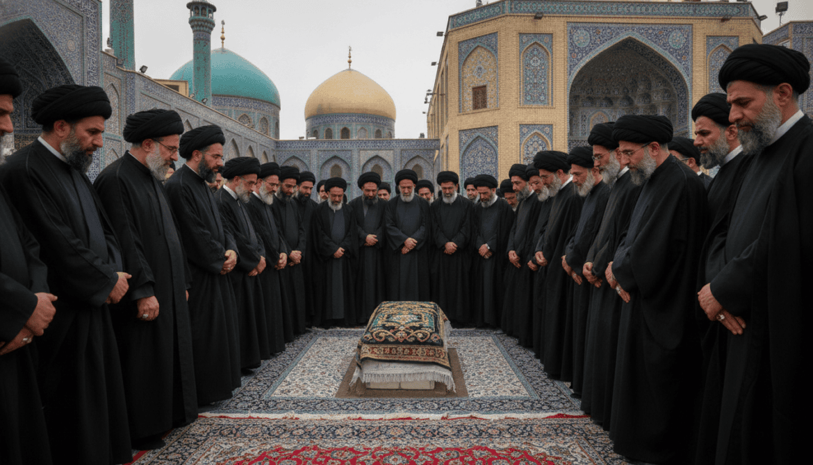 Iran's former supreme leader Ali Khamenei buried privately at Mashhad shrine