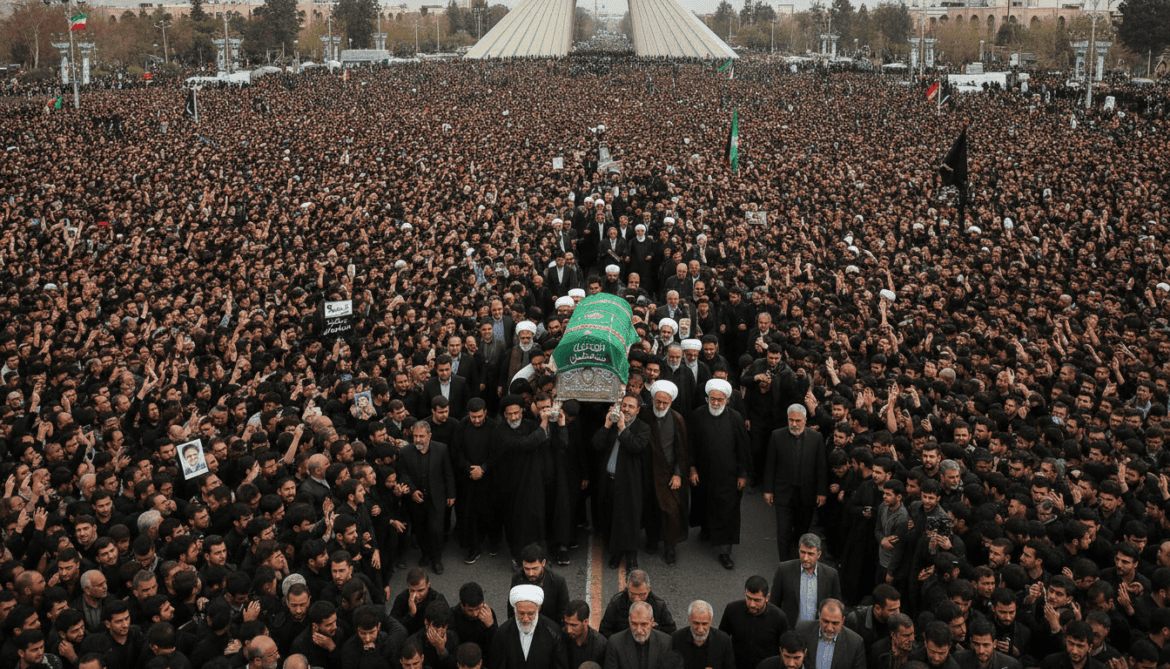 Khamenei funeral begins in Tehran four months after his killing