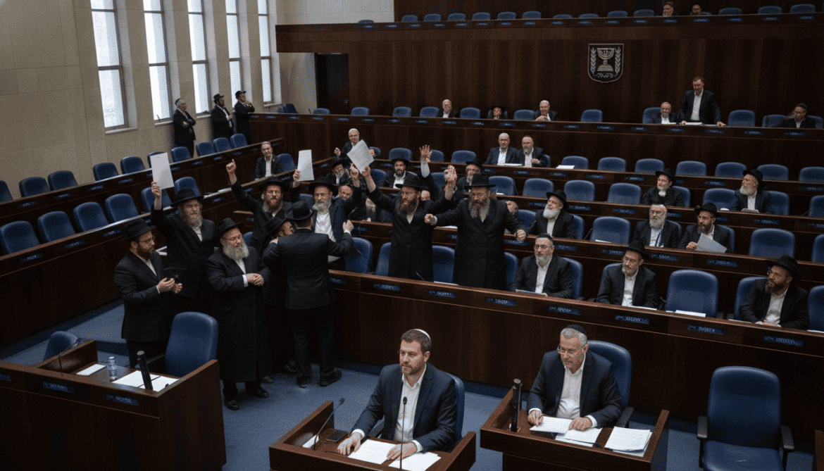 Knesset approves law suspending arrests of ultra-Orthodox draft refusers