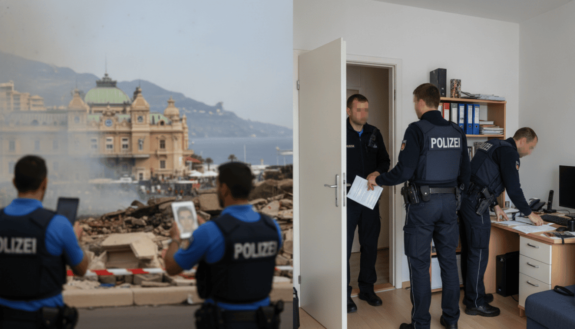 Monaco explosion: Interpol hunts suspect as Hesse police search apartment
