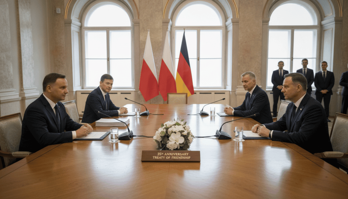 Poland marks 35th treaty anniversary and presses Germany for humanitarian gesture