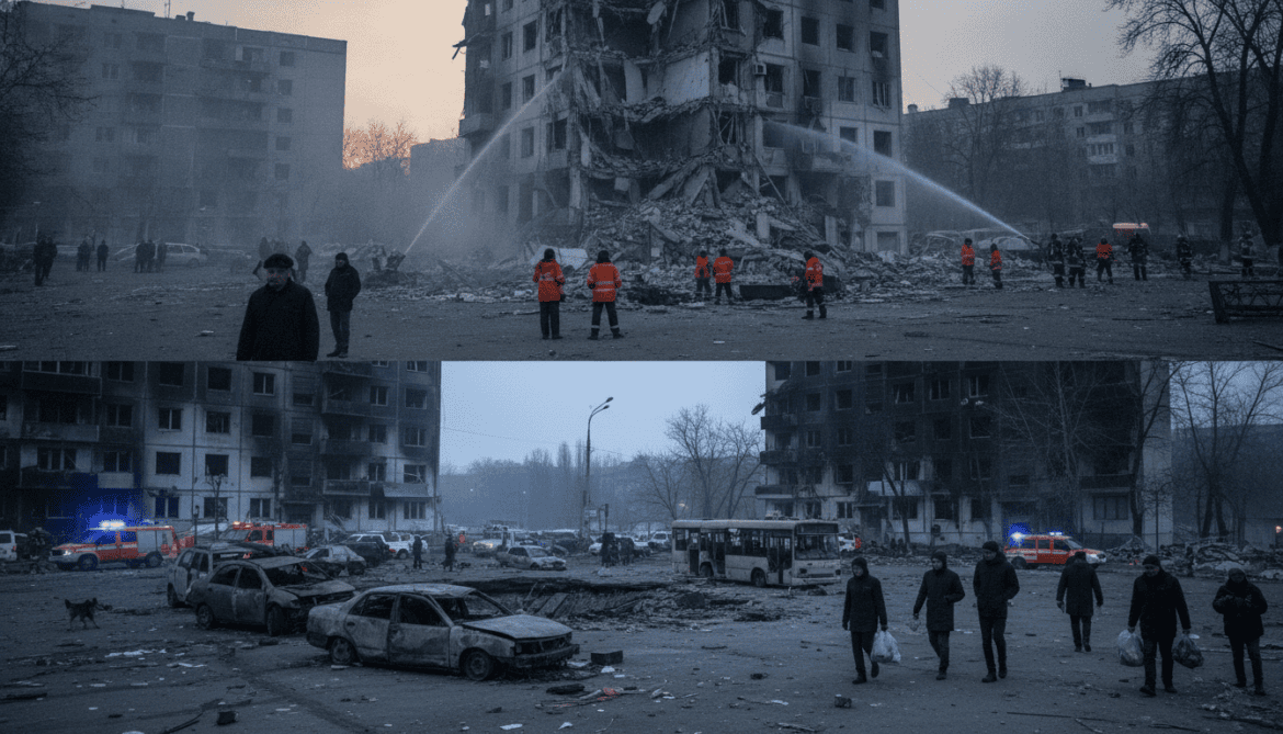 Russian missile and drone attacks kill civilians in Odessa and Zaporizhzhia