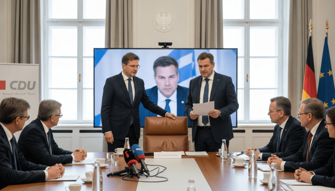 Spahn resignation prompts Merz and Söder to propose CDU faction chair replacement