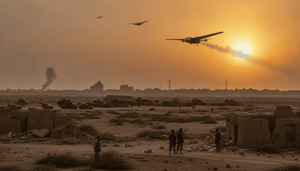 Sudan's RSF Uses Long-Range Kamikaze Drones to Besiege El Obeid
