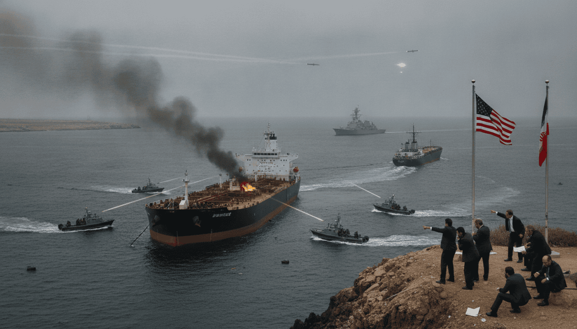 US-Iran talks collapse as fighting resumes and Strait of Hormuz blocked