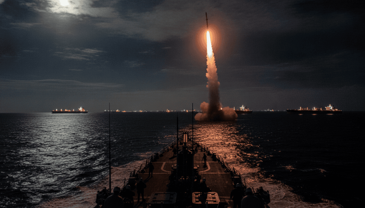 US launches strikes on Iran near Bandar Abbas to protect Hormuz shipping