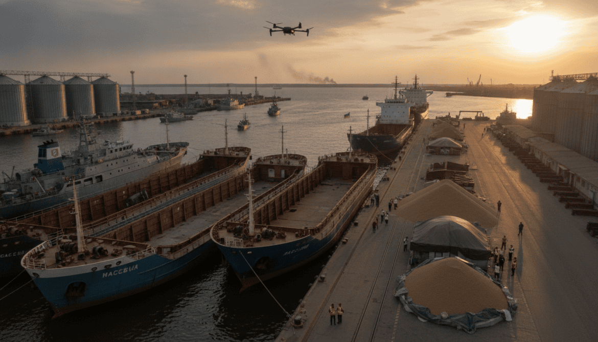 Ukraine Molotschka campaign strikes 183 Russian ships and disrupts wheat exports