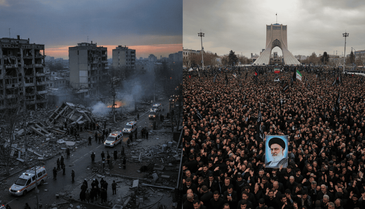 Ukraine suffers deadliest attacks since war began as Iran mourns Khamenei