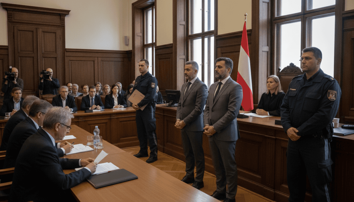 Vienna court sentences two former Syrian officers to eight years for Raqqa torture
