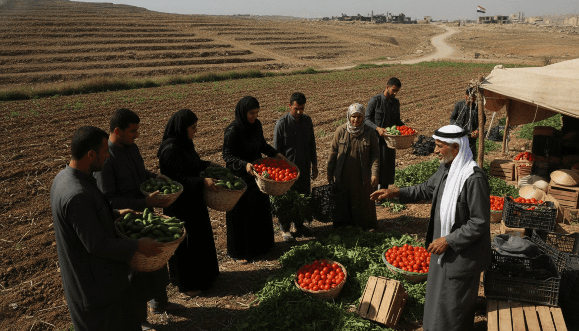 Pioneers of Bashan urge cultivation and sale of crops from occupied Syria