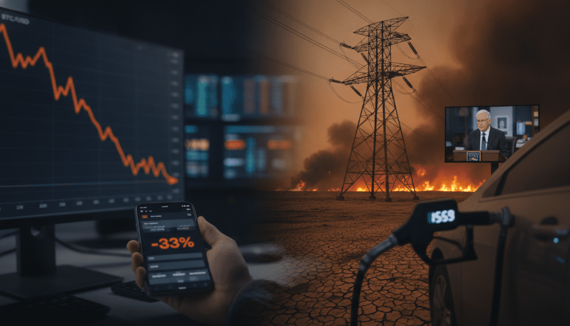 Bitcoin slides to 21-month low amid energy price surge and Fed concerns