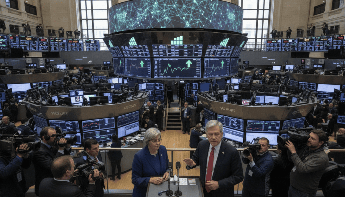 AI Boom Drives Global Markets to Record Highs Amid Crash Warnings