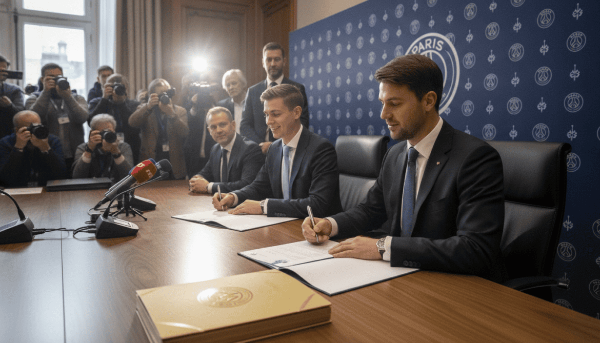 Renars Uscins signs with Paris Saint-Germain on two-year contract 2027