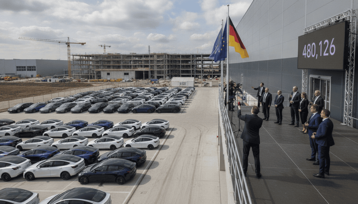 Tesla posts 25% Q2 delivery surge to 480,126 and announces Grünheide expansion