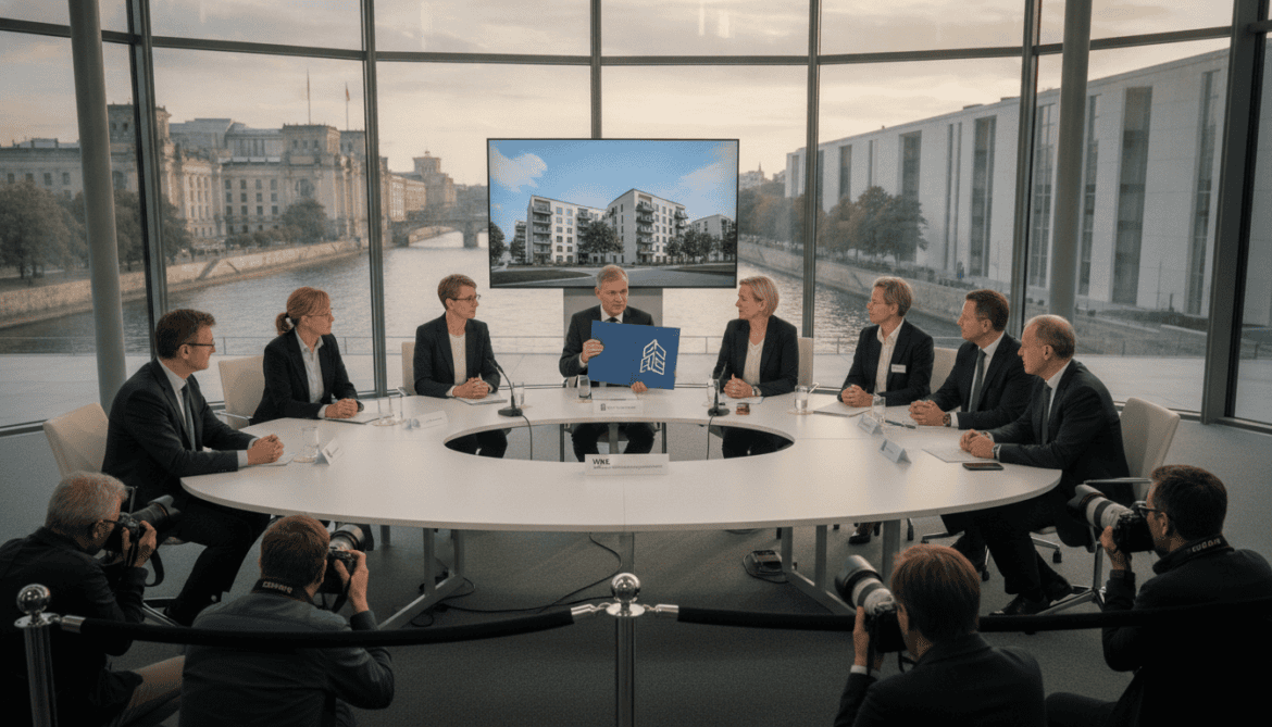 German coalition names WBG federal housing company to address housing shortage