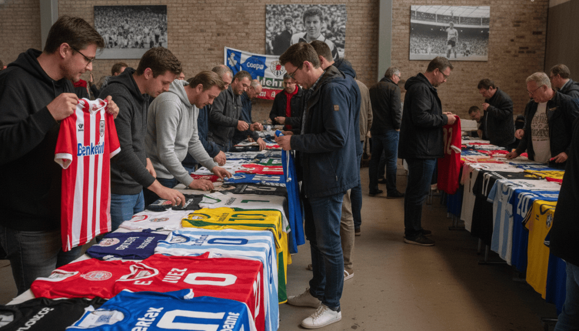 Coppa del Frankfurt launches vintage football jersey fair in Bornheim with collectors