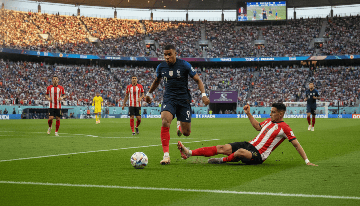 France vs Paraguay clash in World Cup 2026 Round of 16