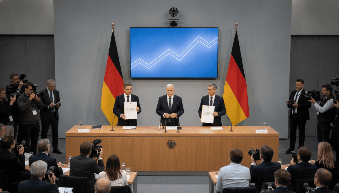 German government unveils 34-point reform package to boost growth