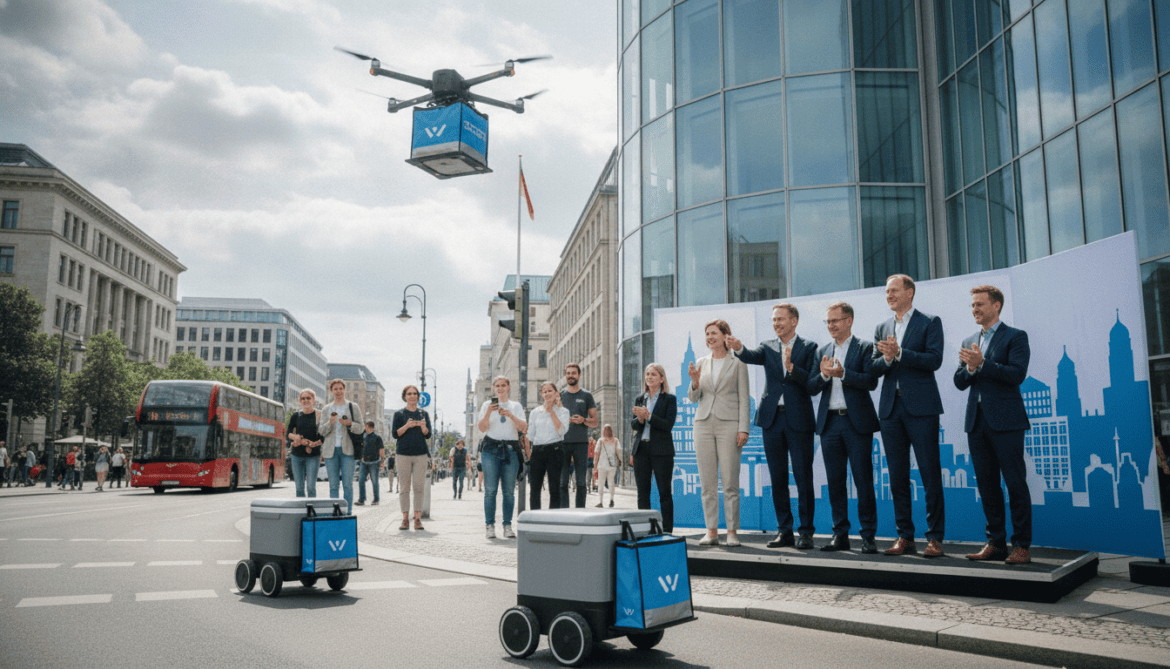 Wolt announces German expansion with robot deliveries and drone tests