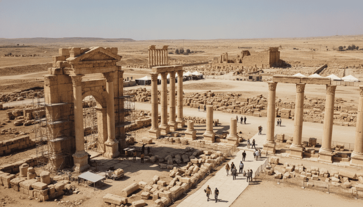 Palmyra struggles to rebuild after Islamic State destruction as tourism falters