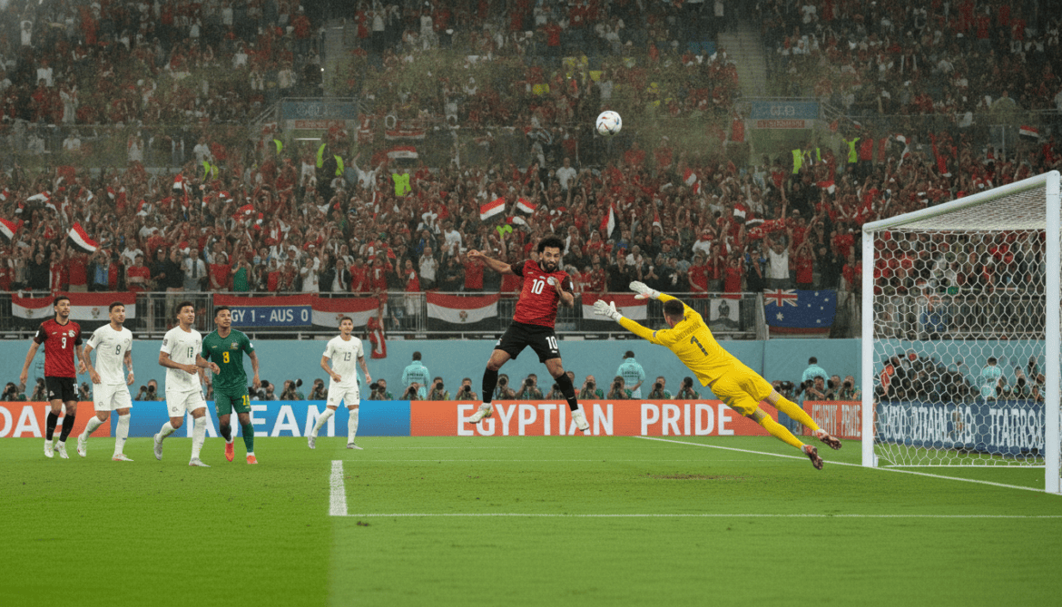 Mohamed Salah chips Egypt past Australia to set up Argentina clash