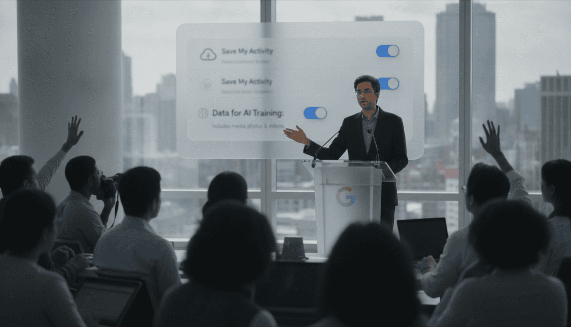 Google updates privacy settings and opts users into saving media for AI training