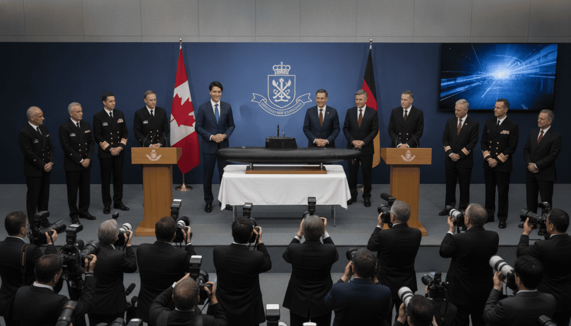 TKMS named preferred bidder to build Canada's new submarine fleet