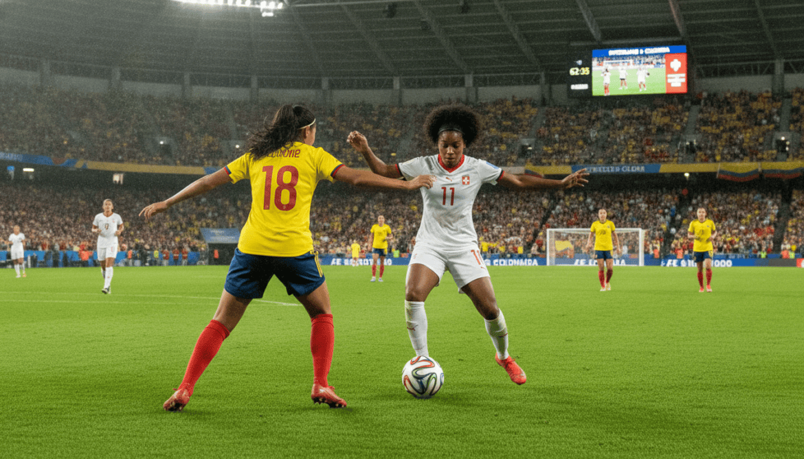 Switzerland vs Colombia clash in Vancouver as Manzambi, Diaz aim quarterfinals