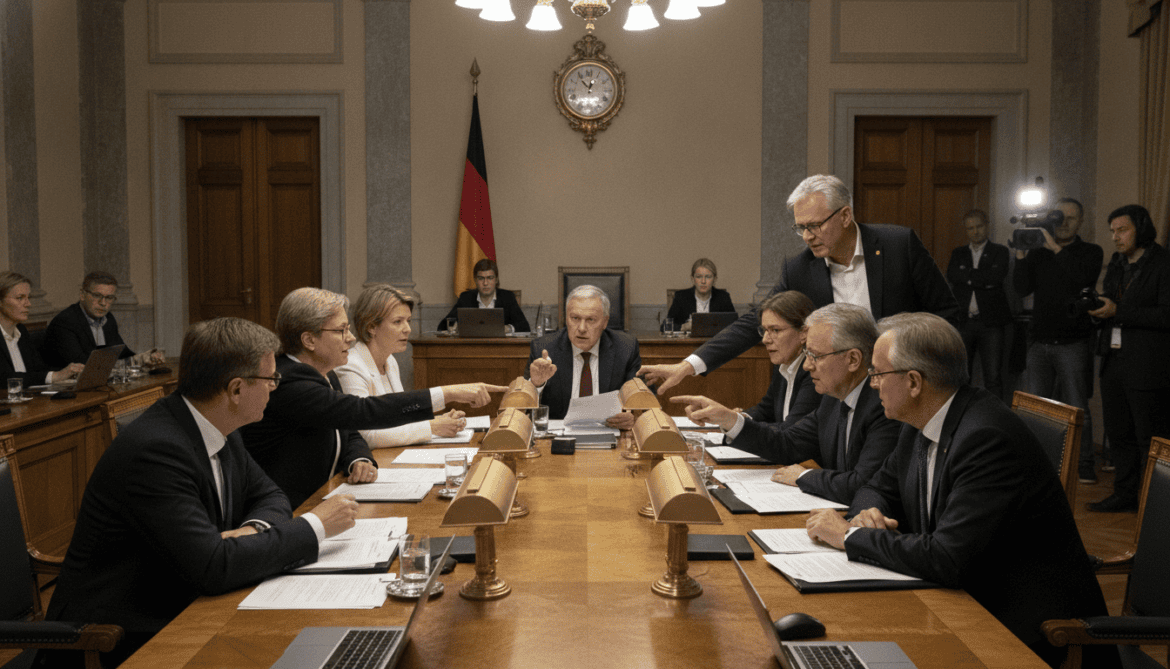 GKV contribution-stabilization bill sparks committee clash over last-minute amendment