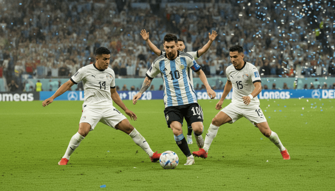 Messi powers Argentina to dramatic 3-2 comeback over Egypt in Atlanta