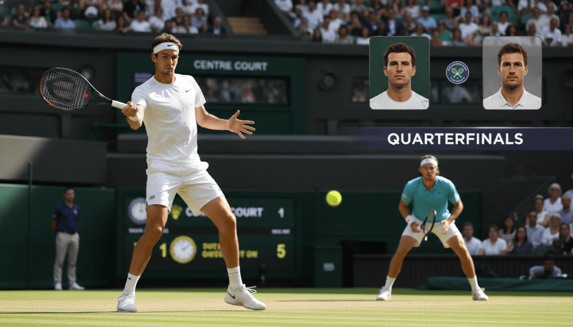 Taylor Fritz Confirms Wimbledon Form, Draws Alexander Zverev in Quarterfinals