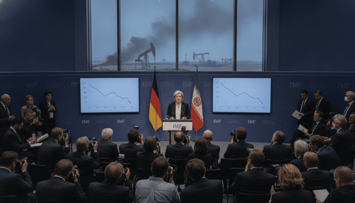 IMF downgrades German growth forecast through 2027 amid Iran war