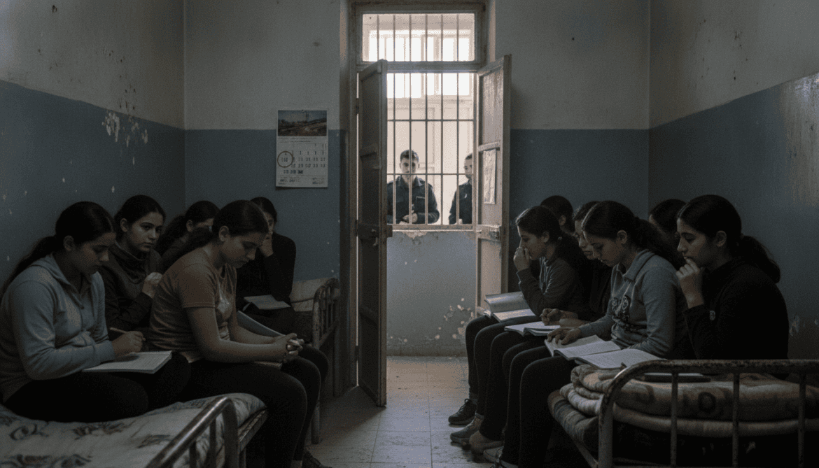 Palestinian schoolgirls detained in Damon Prison as final exams loom